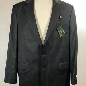 Lauren Ralph Lauren Total Comfort Gray Blazer 46L